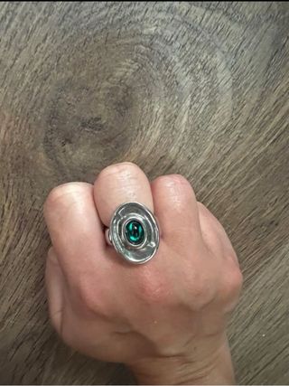 Anillo con cristal de Swarovski estilo Uno de 50  