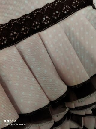 Vestido Flamenca Infantil Lunares
