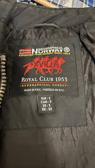 Chaqueta Norway Invierno Niño Negra