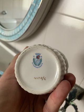 Set da Bagno Capodimonte Vintage