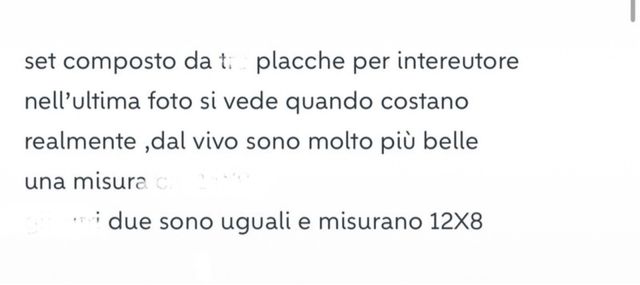 Placche per luci oro metallo