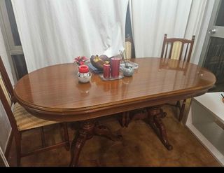 Tavolo da pranzo espandibile in rovere