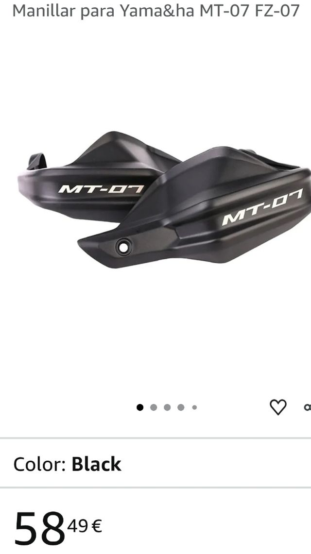 Guardamanos Yamaha MT-07