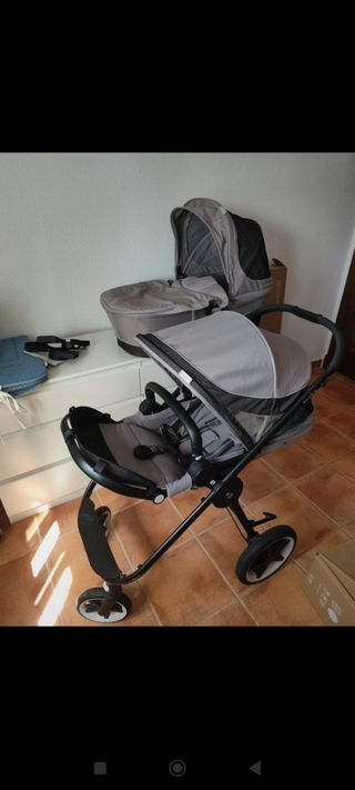 Capazo y Silla Paseo Cybex Gold Balios M