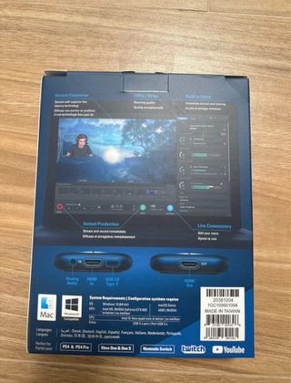 Elgato HD60 S Capturadora 1080p60 USB 3.0