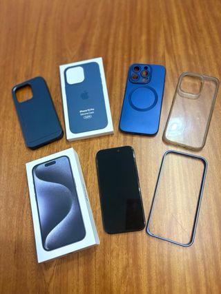 iPhone 15 Pro 256GB Titanio Azul