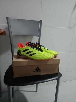Zapatillas Fútbol Sala Adidas Amarillas
