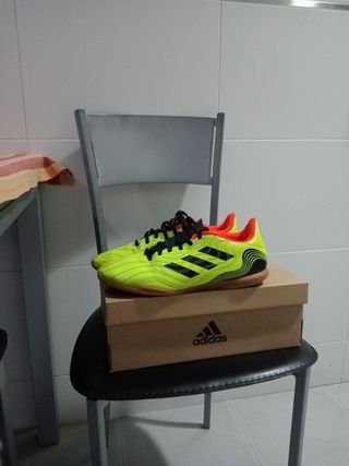 Zapatillas Fútbol Sala Adidas Amarillas