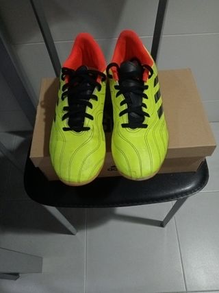 Zapatillas Fútbol Sala Adidas Amarillas