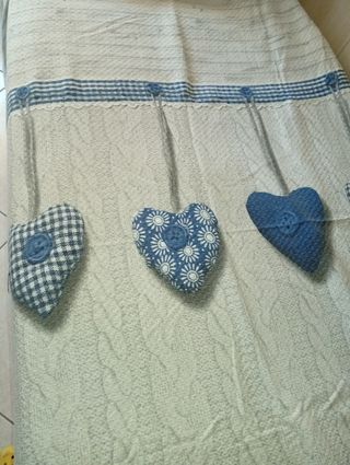 copriletto singolo cuoricini