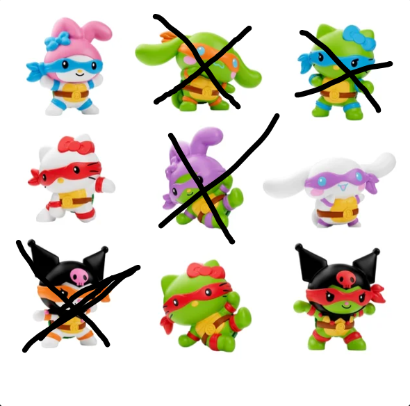 Cinnamoroll x Michelangelo