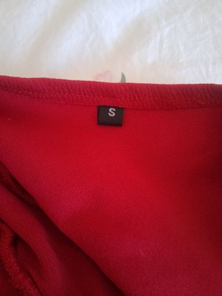 Vestido de fiesta rojo