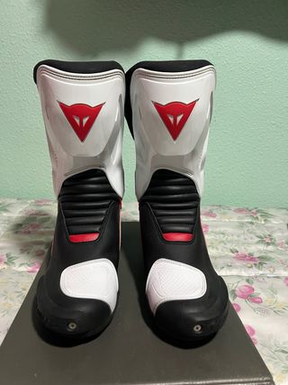Botas Dainese Racing Negras y Blancas