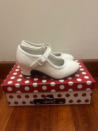 Tacones / Zapatos flamenca niña.Nº24.Bubble Kids