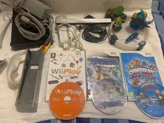 Console Wii Nera Funzionante + Giochi