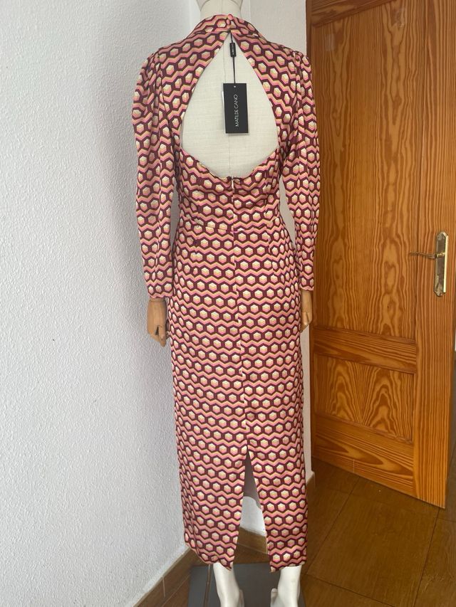 Vestido Matilde Cano Talla 42 Nuevo con etiqueta