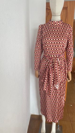Vestido Matilde Cano Talla 42 Nuevo con etiqueta