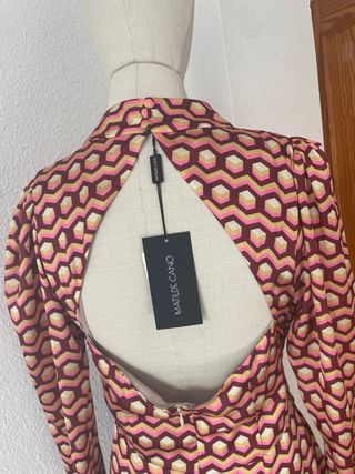 Vestido Matilde Cano Talla 42 Nuevo con etiqueta