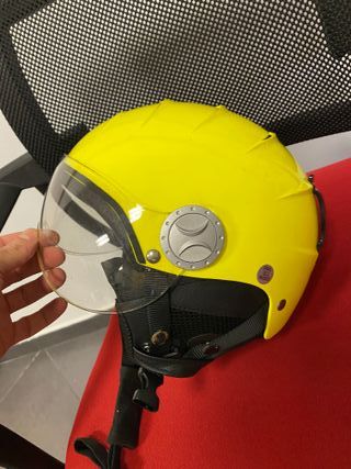 Casco Jet Amarillo Verano BHR