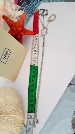 Collar Tous Plata 925 emblema de la marca