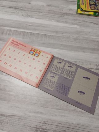 ALBUM CROMOS DE LOS FAMOSOS, BOMBA,1980