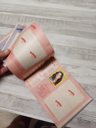 ALBUM CROMOS DE LOS FAMOSOS, BOMBA,1980