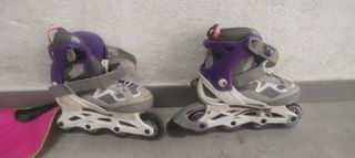 Patines Oxelo y protecciones