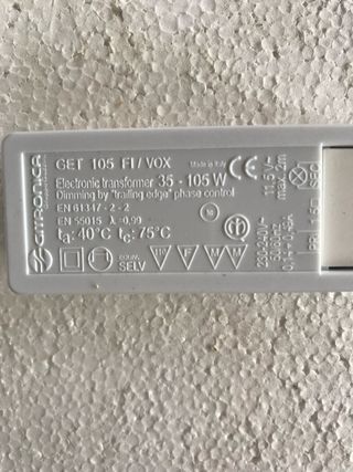 Trasformatore elettronico Gitronica 20-60W