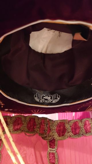 Sombrero Mexicano Mariachi Belri talla M