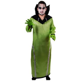 Disfraz Marciano Alíen Túnica Verde Adulto S/M