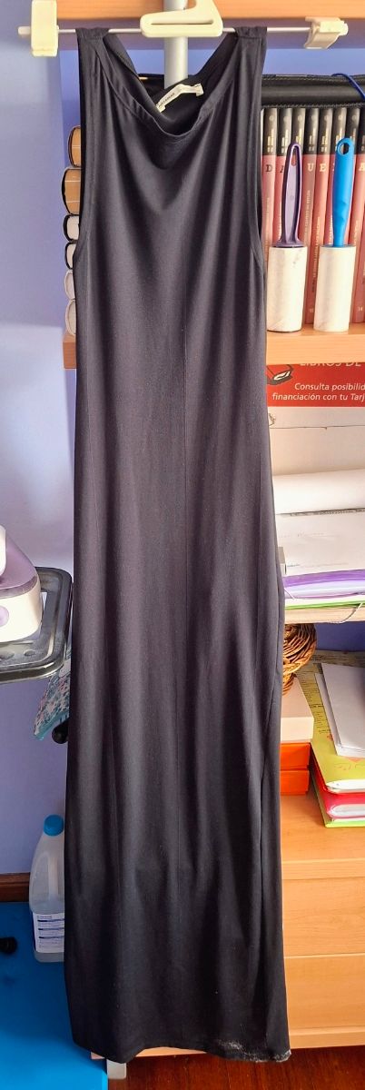 Abito tubolare senza maniche Pull&Bear nero