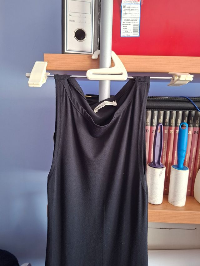 Abito tubolare senza maniche Pull&Bear nero