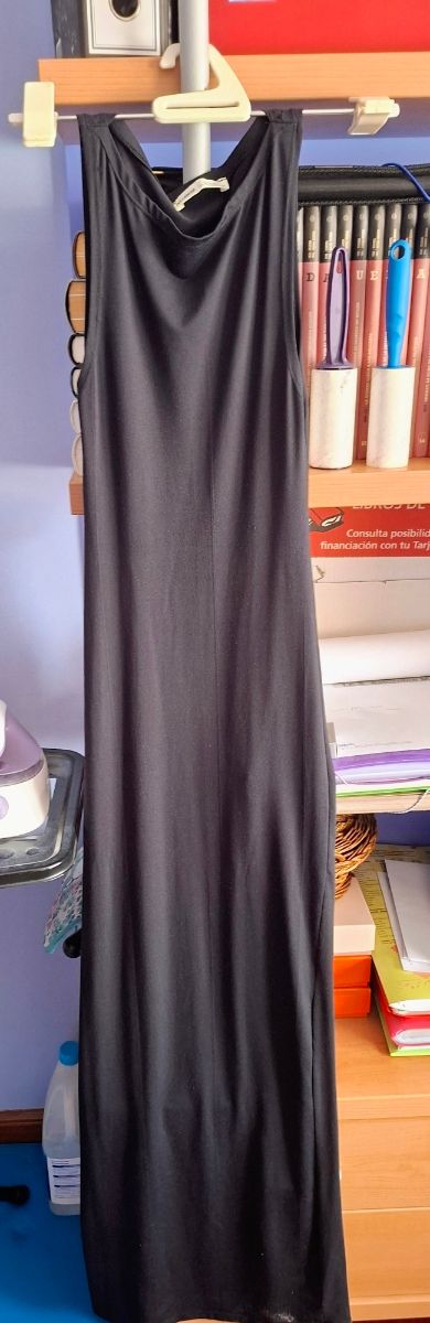 Abito tubolare senza maniche Pull&Bear nero