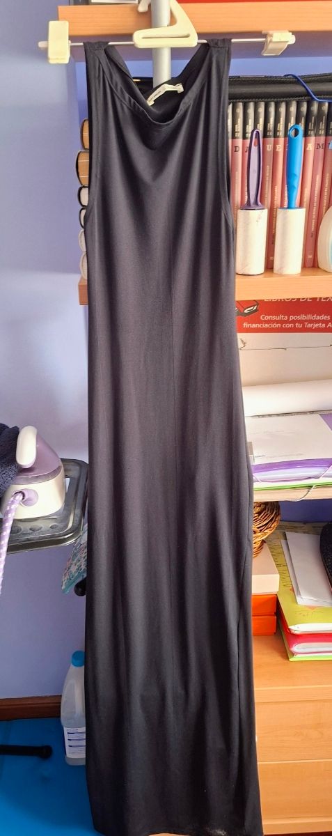 Abito tubolare senza maniche Pull&Bear nero