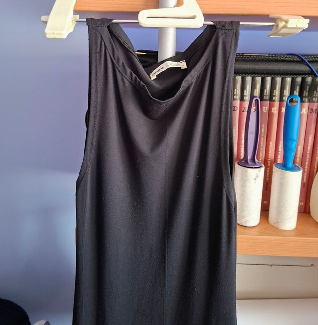 Abito tubolare senza maniche Pull&Bear nero