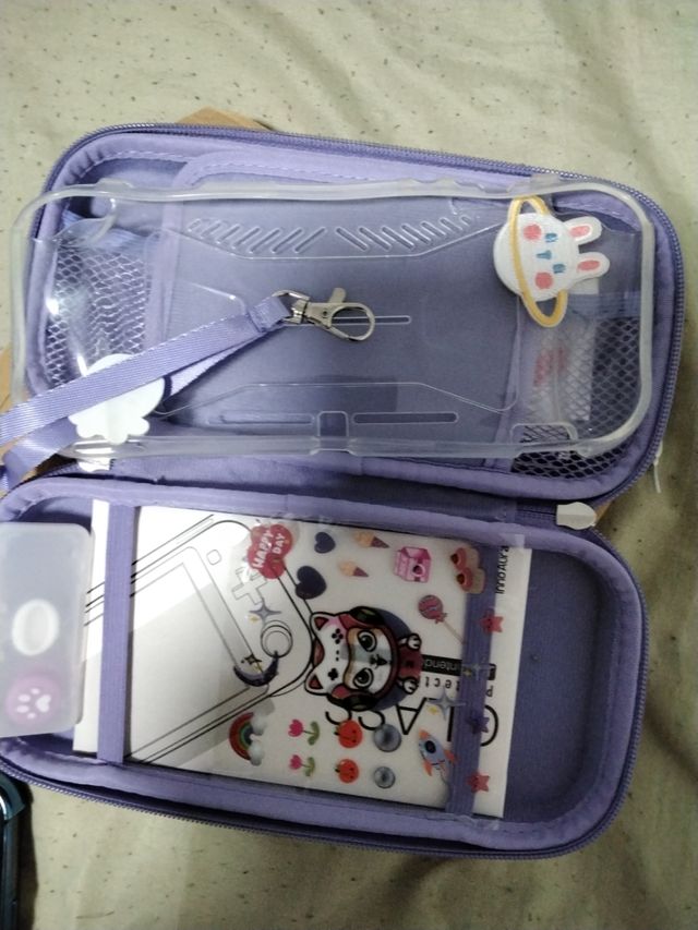 Funda Nintendo Switch Lite Morada