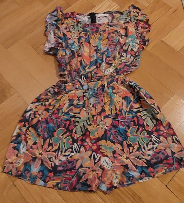 Mono corto estampado floral