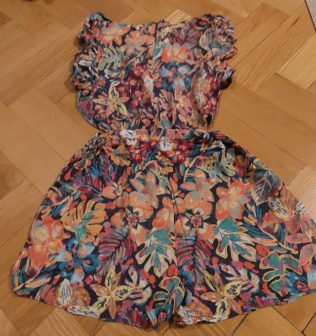 Mono corto estampado floral