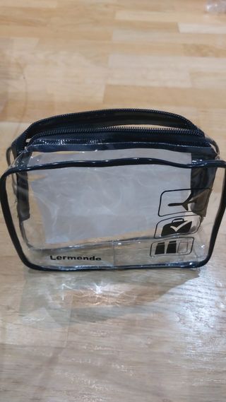  5 Bolsas Transparentes Viaje Lermende