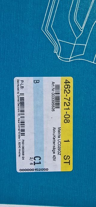 Makita XGT 40v UC029G Mini Motosserra