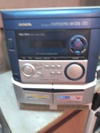 Minicadena Aiwa NSX-DR4 Azul