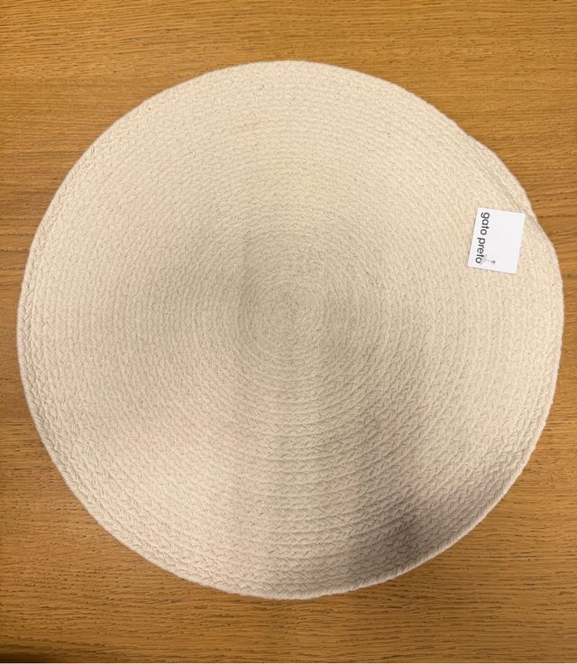 Individuales de mesa redondos (3 unidades)