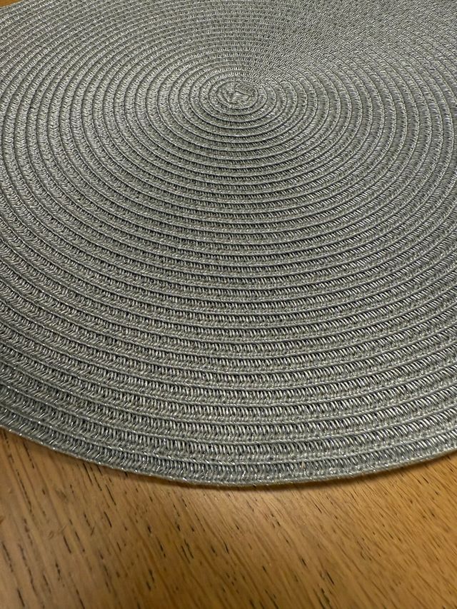 Individuales de mesa redondos (3 unidades)