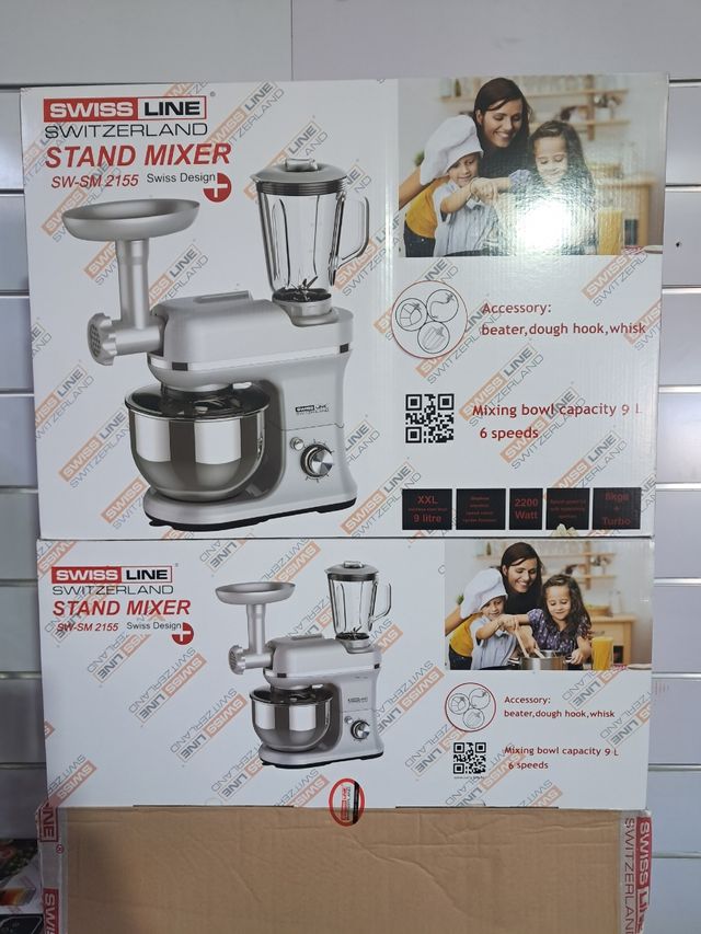 Batidora Amasadora Swiss Line 9L - 2200W