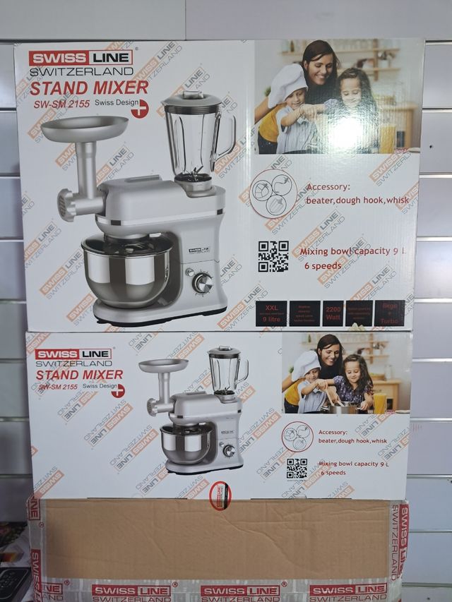 Batidora Amasadora Swiss Line 9L - 2200W