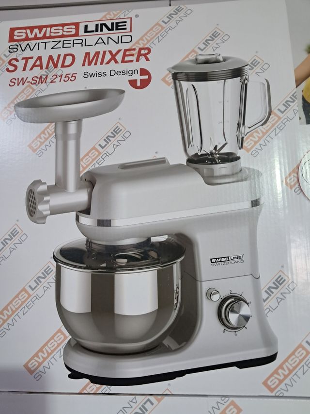 Batidora Amasadora Swiss Line 9L - 2200W