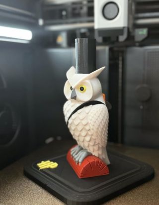 Figura búho decorativo impreso en 3D | Regalo