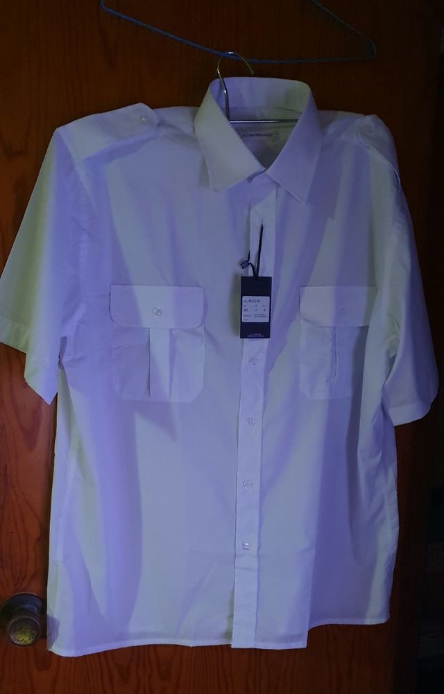 Camisa piloto CHARMANT blanca