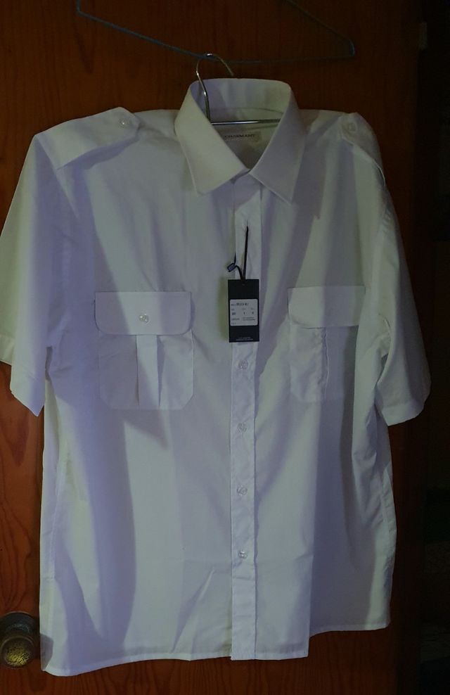 Camisa piloto CHARMANT blanca