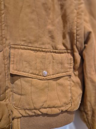 Chaqueta Bomber Camel Kiabi Talla S